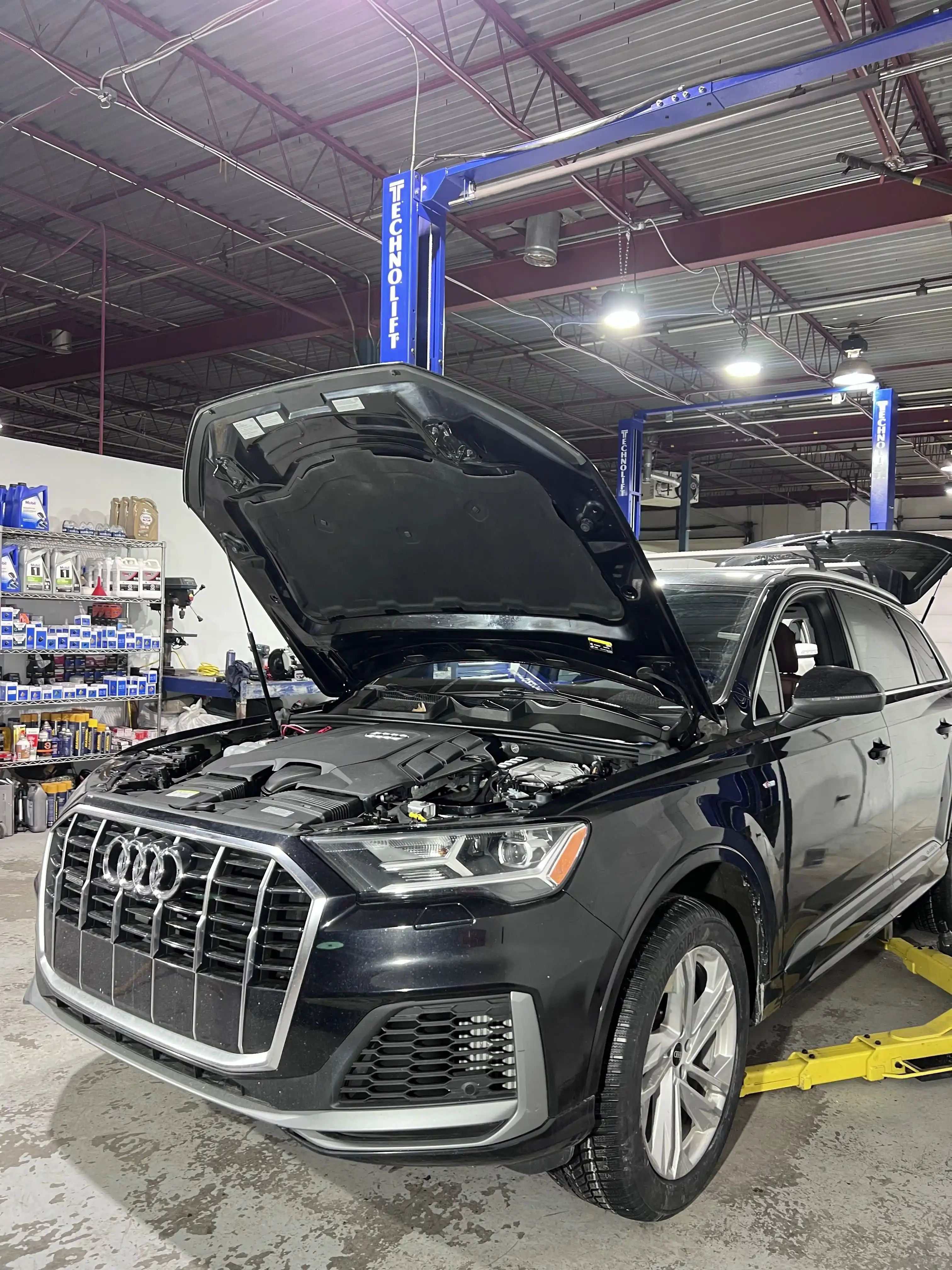 Auto service work